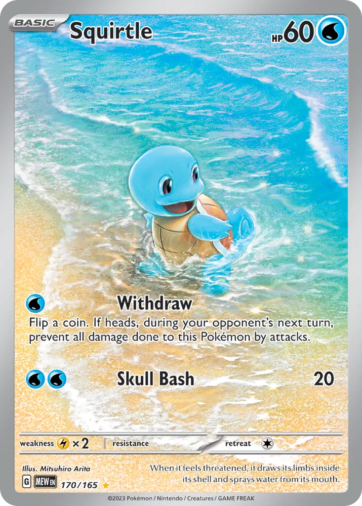 Squirtle, 151 170
