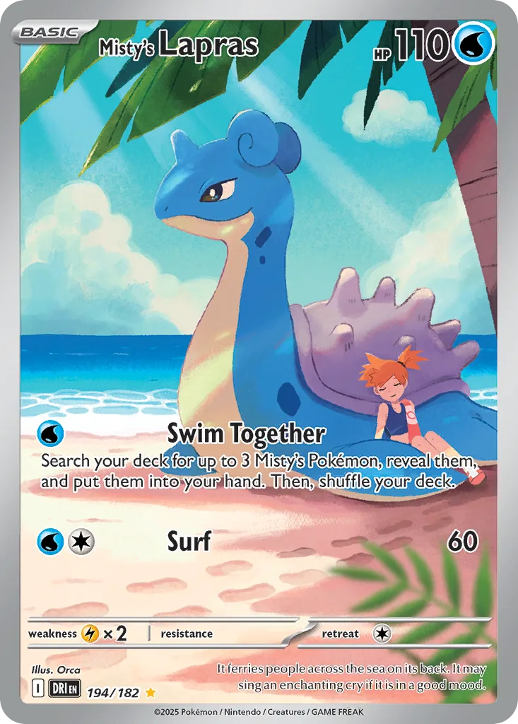 Misty’s Lapras, Destined Rivals 194