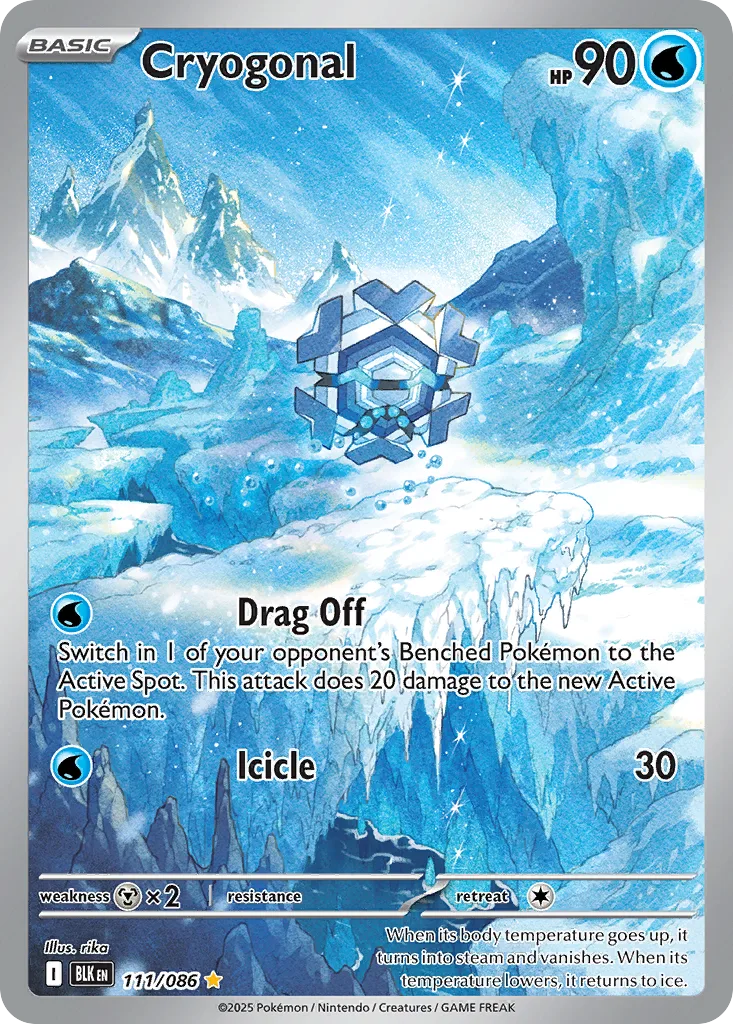 Cryogonal, Black Bolt 111