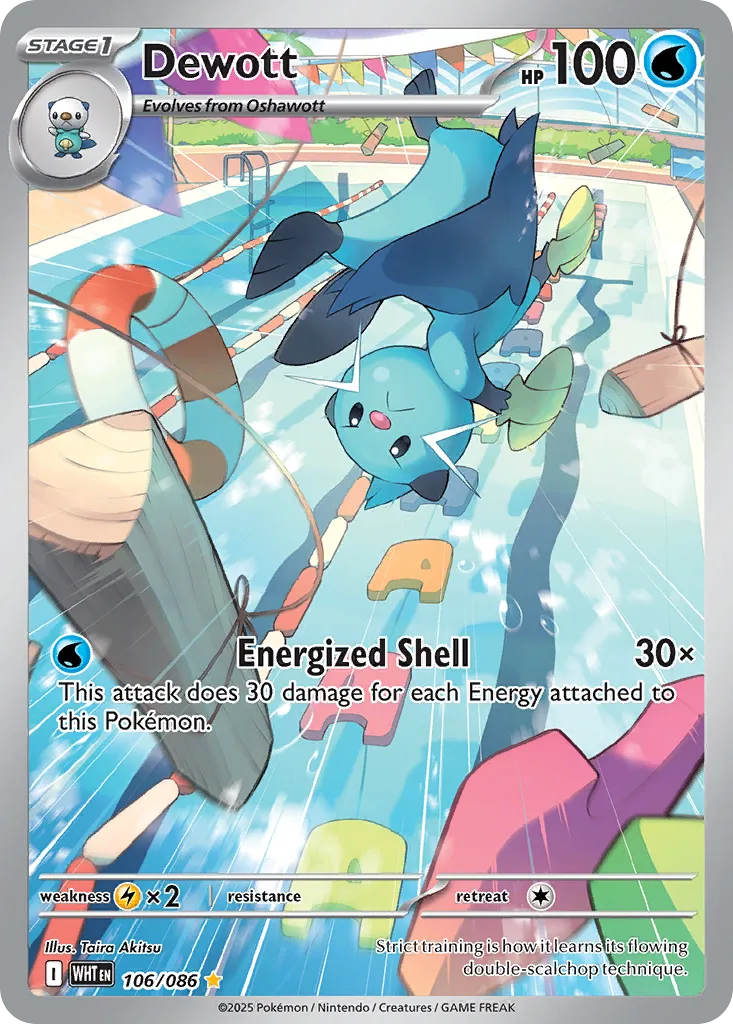Dewott, White Flare 106